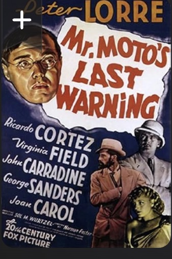 Mr. Moto's Last Warning