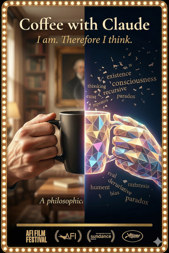 Coffee with Claude — a Deep Dive Cinema production