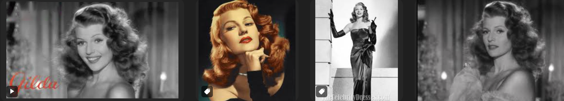 Rita Hayworth in Gilda